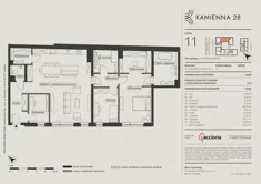 Mieszkanie, 139,86 m², 4 pokoje, piętro 2, oferta nr 28.11