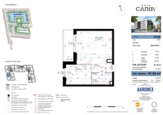 Mieszkanie, 41,54 m², 2 pokoje, piętro 1, oferta nr 7/M12