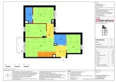 Mieszkanie, 46,29 m², 2 pokoje, piętro 1, oferta nr VII_11