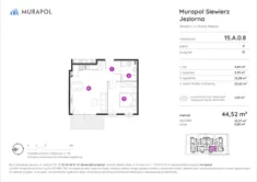 Mieszkanie, 44,52 m², 2 pokoje, parter, oferta nr 15.A.0.8