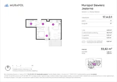 Mieszkanie, 33,82 m², 2 pokoje, parter, oferta nr 17.A.0.1