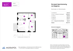 Mieszkanie, 50,47 m², 3 pokoje, parter, oferta nr 4.B.0.06