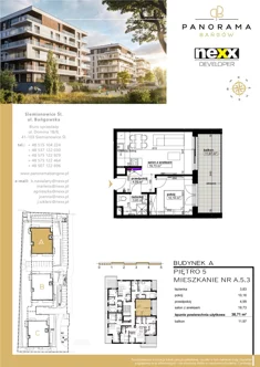 Mieszkanie, 38,71 m², 2 pokoje, piętro 5, oferta nr A 5.3