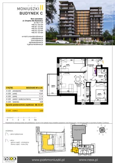 Mieszkanie, 58,12 m², 3 pokoje, piętro 5, oferta nr A 5.05