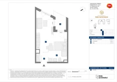 Mieszkanie, 30,94 m², 1 pokój, piętro 1, oferta nr A/2