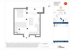 Mieszkanie, 32,49 m², 1 pokój, piętro 3, oferta nr C/37