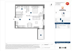Mieszkanie, 44,65 m², 2 pokoje, piętro 2, oferta nr B/18