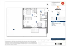 Mieszkanie, 43,27 m², 2 pokoje, parter, oferta nr B/2
