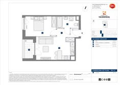 Mieszkanie, 36,97 m², 2 pokoje, piętro 1, oferta nr B/8