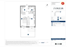 Mieszkanie, 36,49 m², 2 pokoje, parter, oferta nr B/116