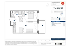 Mieszkanie, 36,51 m², 2 pokoje, piętro 3, oferta nr E/105