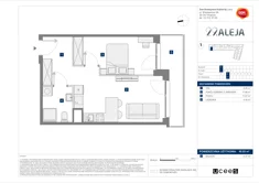 Mieszkanie, 40,05 m², 2 pokoje, piętro 2, oferta nr E/11