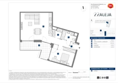 Mieszkanie, 57,91 m², 2 pokoje, piętro 3, oferta nr E/110