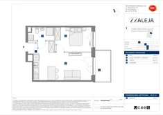 Mieszkanie, 36,51 m², 2 pokoje, piętro 4, oferta nr E/115