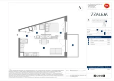 Mieszkanie, 32,66 m², 2 pokoje, piętro 5, oferta nr E/123