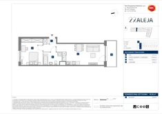 Mieszkanie, 45,66 m², 2 pokoje, piętro 1, oferta nr E/34