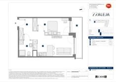 Mieszkanie, 40,05 m², 2 pokoje, piętro 1, oferta nr E/7