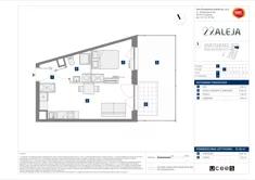 Mieszkanie, 32,40 m², 2 pokoje, parter, oferta nr E/78