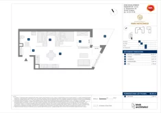 Mieszkanie, 50,49 m², 2 pokoje, piętro 3, oferta nr A/19