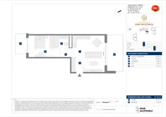 Mieszkanie, 47,75 m², 2 pokoje, piętro 5, oferta nr B/21