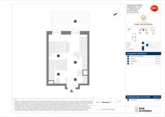 Mieszkanie, 29,51 m², 2 pokoje, parter, oferta nr B/44