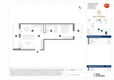 Mieszkanie, 47,80 m², 2 pokoje, piętro 5, oferta nr B/62