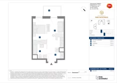 Mieszkanie, 30,82 m², 2 pokoje, piętro 2, oferta nr C/7