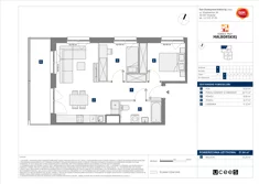 Mieszkanie, 51,64 m², 3 pokoje, piętro 2, oferta nr B/17