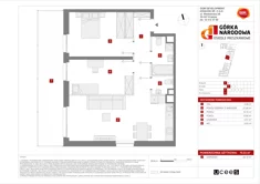 Mieszkanie, 70,53 m², 3 pokoje, parter, oferta nr A/19