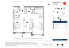 Mieszkanie, 59,80 m², 3 pokoje, piętro 2, oferta nr E/10