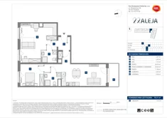 Mieszkanie, 79,31 m², 3 pokoje, piętro 2, oferta nr E/101