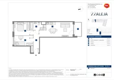 Mieszkanie, 54,39 m², 3 pokoje, piętro 2, oferta nr E/9