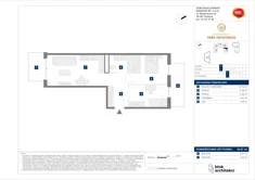 Mieszkanie, 54,67 m², 3 pokoje, piętro 2, oferta nr B/11