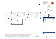 Mieszkanie, 48,69 m², 3 pokoje, parter, oferta nr B/24