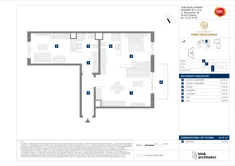 Mieszkanie, 72,47 m², 3 pokoje, piętro 3, oferta nr B/34