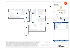 Mieszkanie, 72,40 m², 3 pokoje, piętro 4, oferta nr B/37