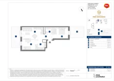 Mieszkanie, 57,18 m², 3 pokoje, parter, oferta nr B/45