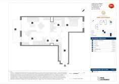 Mieszkanie, 71,89 m², 3 pokoje, piętro 5, oferta nr C/46