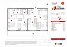 Mieszkanie, 76,42 m², 4 pokoje, piętro 2, oferta nr H/23