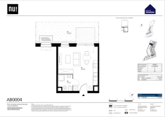 Mieszkanie, 27,34 m², 1 pokój, parter, oferta nr AB0004