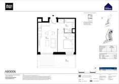 Mieszkanie, 35,40 m², 2 pokoje, parter, oferta nr AB0006
