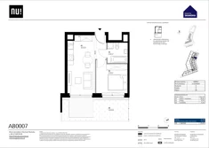 Mieszkanie, 32,26 m², 2 pokoje, parter, oferta nr AB0007