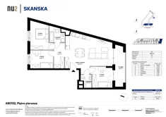 Mieszkanie, 80,20 m², 4 pokoje, piętro 1, oferta nr AB0102