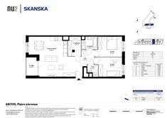 Mieszkanie, 75,26 m², 3 pokoje, piętro 1, oferta nr AB0105