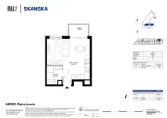 Mieszkanie, 28,75 m², 1 pokój, piętro 3, oferta nr AB0301