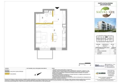 Mieszkanie, 33,04 m², 1 pokój, piętro 1, oferta nr K18