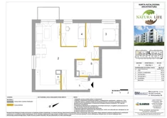 Mieszkanie, 68,74 m², 3 pokoje, piętro 1, oferta nr G27