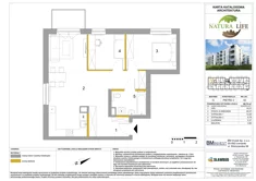 Mieszkanie, 68,74 m², 4 pokoje, piętro 2, oferta nr G42