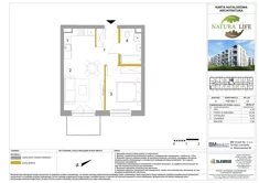 Mieszkanie, 40,03 m², 2 pokoje, piętro 1, oferta nr H23