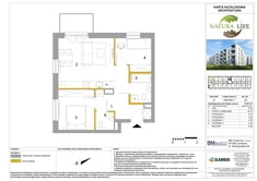 Mieszkanie, 51,61 m², 3 pokoje, piętro 1, oferta nr H29